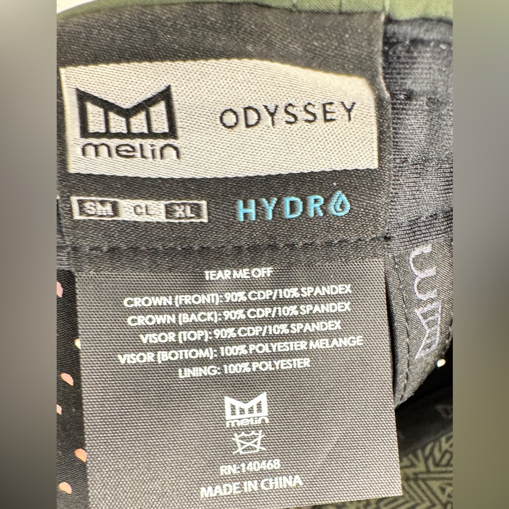 Sold! Melin Odysea Stacked Hydro Hat Snapback Cap Classic Size Canopy / Khaki - Picture 5 of 9